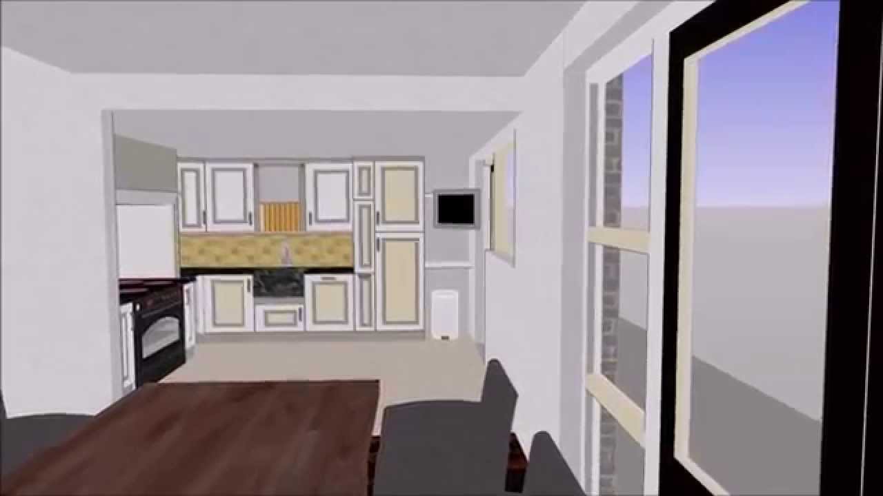 Ontwerp nieuwe situatie kamer keuken youtube