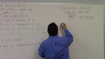 DEqns: L8, variation of parameters, part 1, 9-22-16