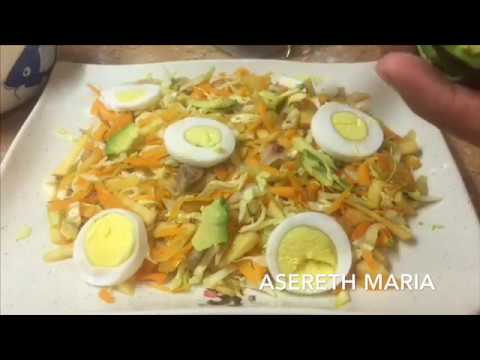 KFC chicken COLESLAW | with HOMEMADE CREAMY DRESSING | asereth maria's coleslaw