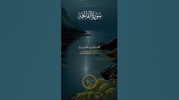 Surah Al-Fatiha Arabic & Indonesian Translation | The Opening Chapter of the Holy Quran سورة الفاتحة