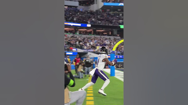 Zay Flowers Touchdown Celebration