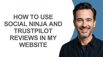 How to Use Social Ninja and Trustpilot Reviews In My Website - KevinHowTo