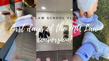MY FIRST DAYS OF THE MA LAW