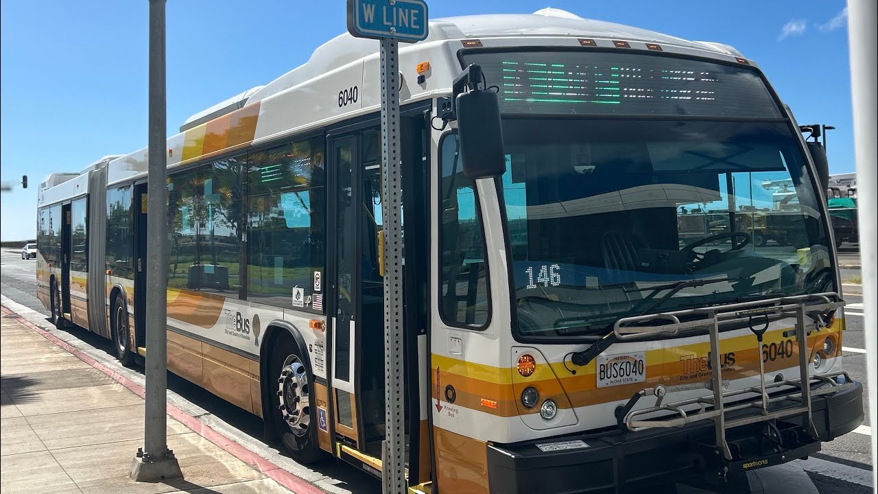 Thebus Honolulu Bus 6040 Nova Bus LFSA Route A Line U H Manoa Via thebus-honolulu-bus-6040-nova-bus-lfsa-route-a-line-u-h-manoa-via