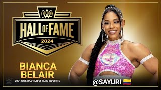 Bianca Belair Is Inducted Into The Hall Of Fame (2024) - wwevolution