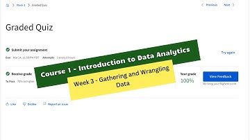 introduction to data analytics coursera quiz answers week 3 || IBM || theanswershome