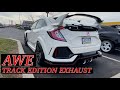 Type r fk8 AWE track edition exhaust sound and Drive by