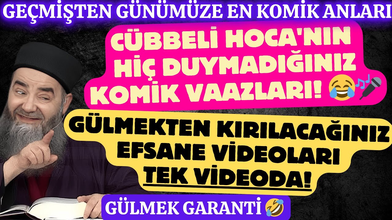 Cübbeli Ahmet Hoca'nın En Komik Anları | Gülmek Garanti 😂