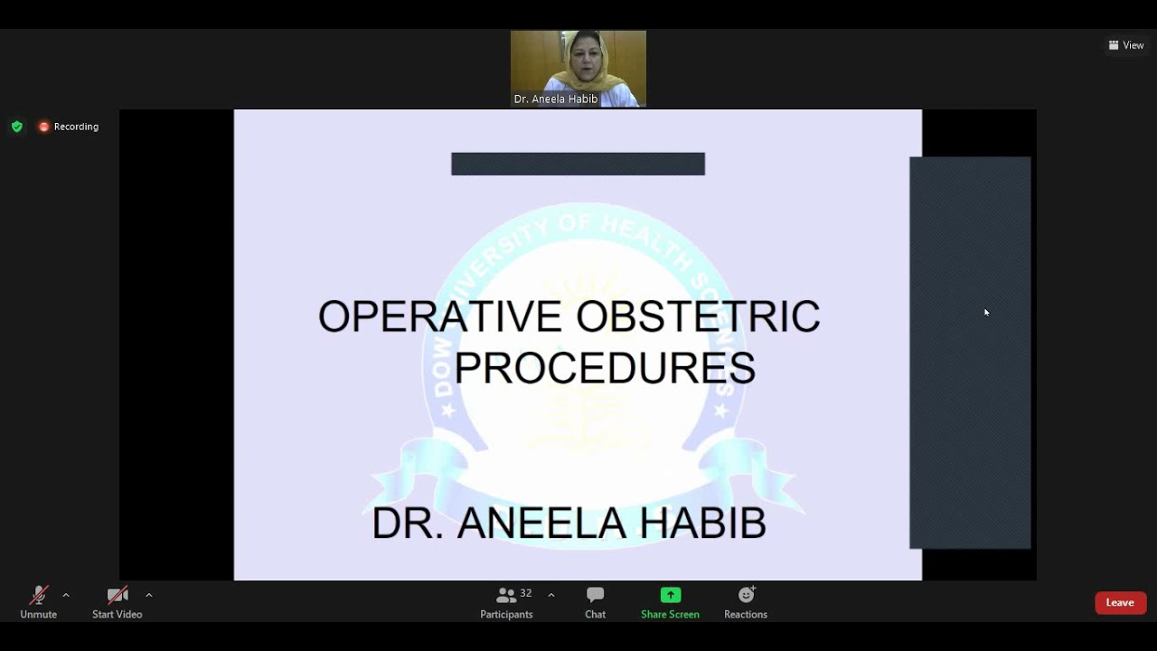 Operative Obstetric Procedures