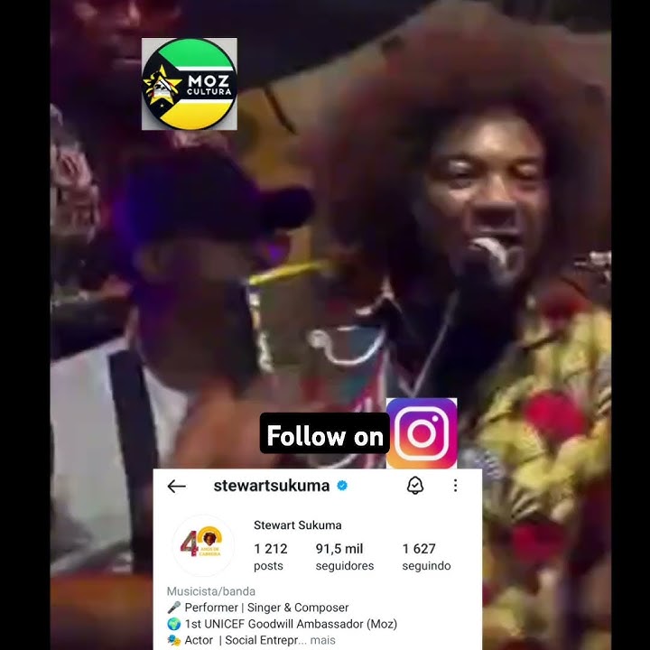 Stewart Sukuma Live Performance