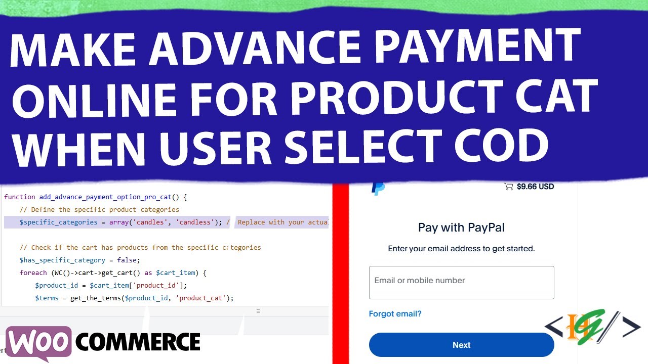 How to Add Advanced Payment Online for WooCommerce Product Categories ...