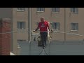 Nik Wallenda walks high wire above D'Youville campus