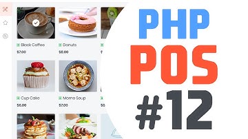#12 Checkout UI | Simple point of sale app in php & javascript | Quick programming tutorial