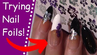 Nail Foils WITHOUT Glue! | She Modern Water Decal! (Water Slide Nail Art!) | The Polish Queen
