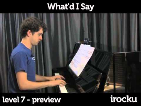 Ray Charles - What'd I Say Piano Lesson