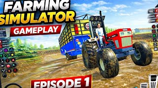 Tractor Farming Game Android | Village Life Simulator 3D Gameplay screenshot 3
