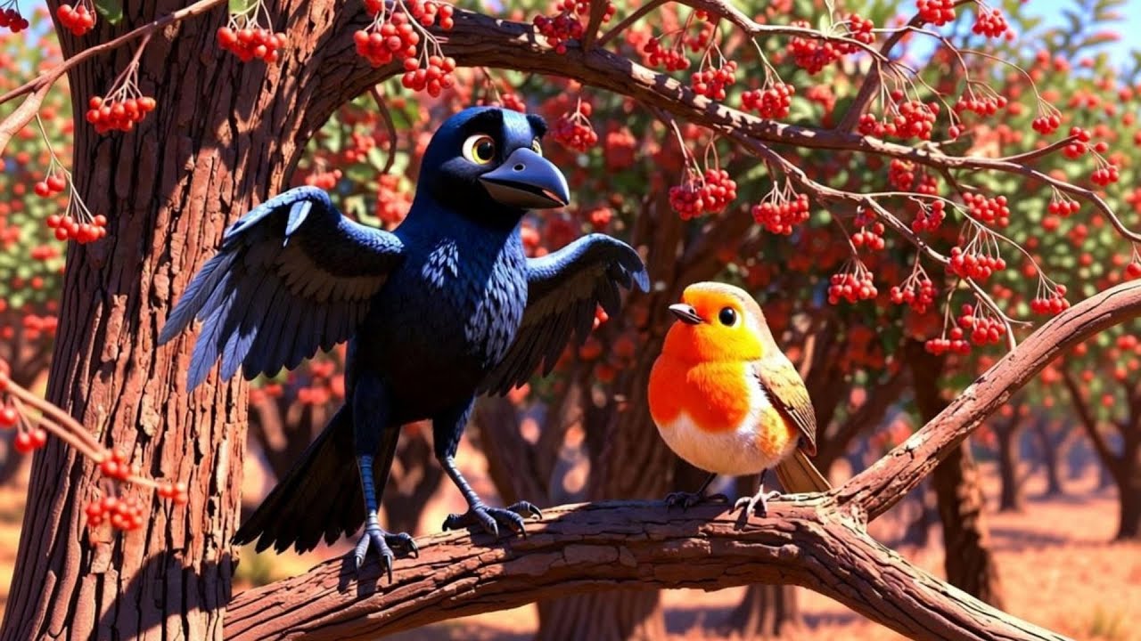 The Crow Who Pretended to Know Everything 🐦 | Moral Stories for Kids in English | Kid's Stories