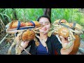 Tasty Mud Crab Cooked Rice Stir Fry Recipe - Cooking With Sros