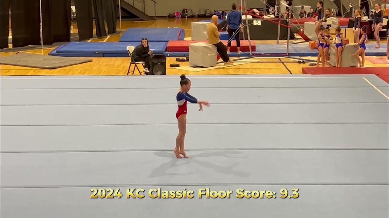 Moments Sophia Kayser's Thrilling USAG Level 4 Floor