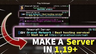 How to Make a Minecraft Server (1.20.4+) | Play Minecraft with Your Friends