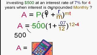 Simple And Compound Interest And Spreadsheet Intro
