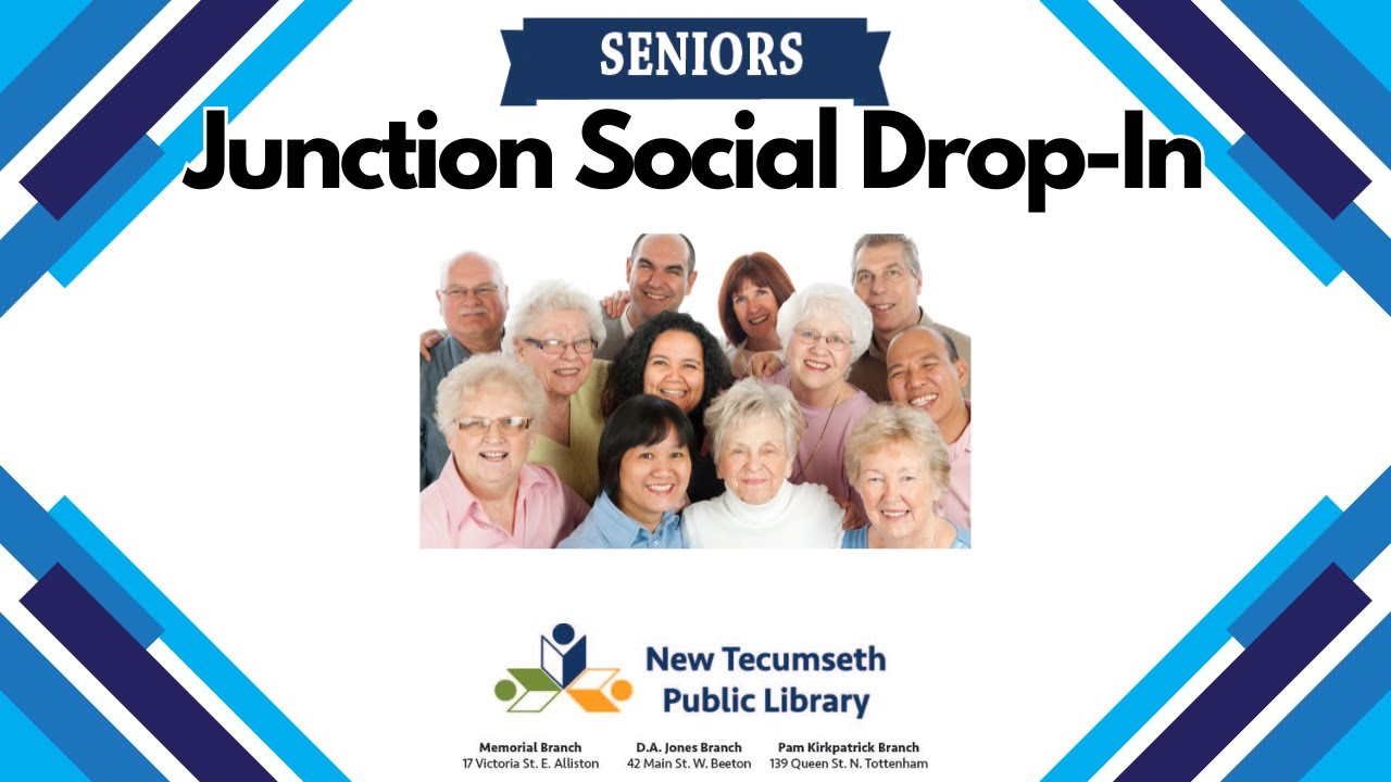 Junction Social Weekly Seniors Drop-In - YouTube