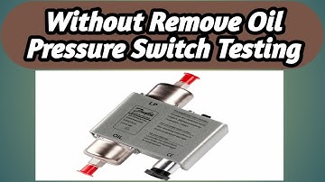 Danfoss Oil Pressure Switch Testing Without Removing | Hindi, Urdu