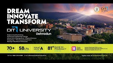 DIT University Admissions 2025 Now Open—Shape Your Future Today!