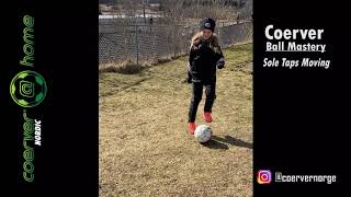 Coerver Nordic @ Home: Coerver Ballmastery - Sole taps moving med Helena