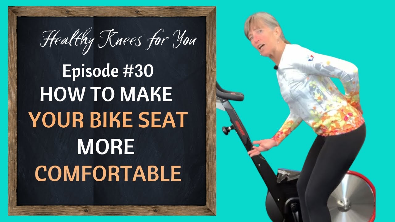 How to make bike seats more comfortable