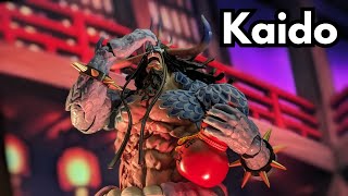 S.H. Figuarts Kaido - Man-Beast Form - One Piece Action Figure Review Tamashii Nations BANDAI