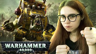 РЕАКЦИЯ НА WARHAMMER 40К  "ВМ 104 Либрариум 40к - Орки / Orks"