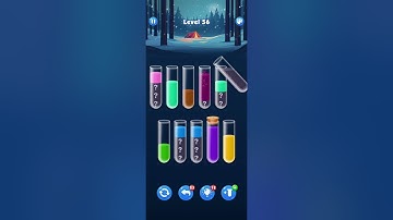 Water Sort Level 56 Walkthrough Solution Android/iOS