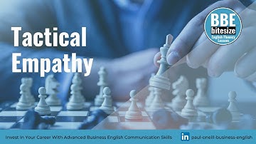 Tactical Empathy & Labeling Emotions in Negotiations