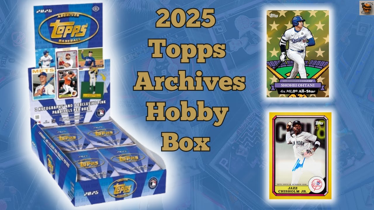 🚨 Автограф Big Legend до /25 🔥 Распаковка коллекционного бокса Topps Archives 2025 – Классические...