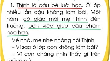 Bài 34A: Con xin lỗi