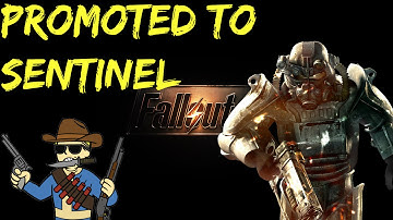 Fallout 4 Gameplay Video -  Being Promoted To Sentinel Brotherhood Questline