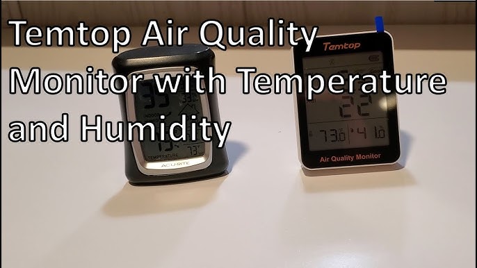 Temtop P10 Air Quality Monitor Real Time PM2.5 AQI Meter - Elitech UK —  ElitechEU