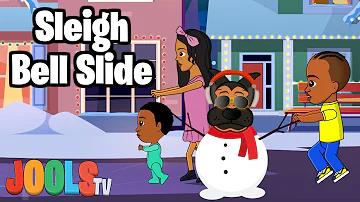 Sleigh Bell Slide | Christmas Song + more kid songs