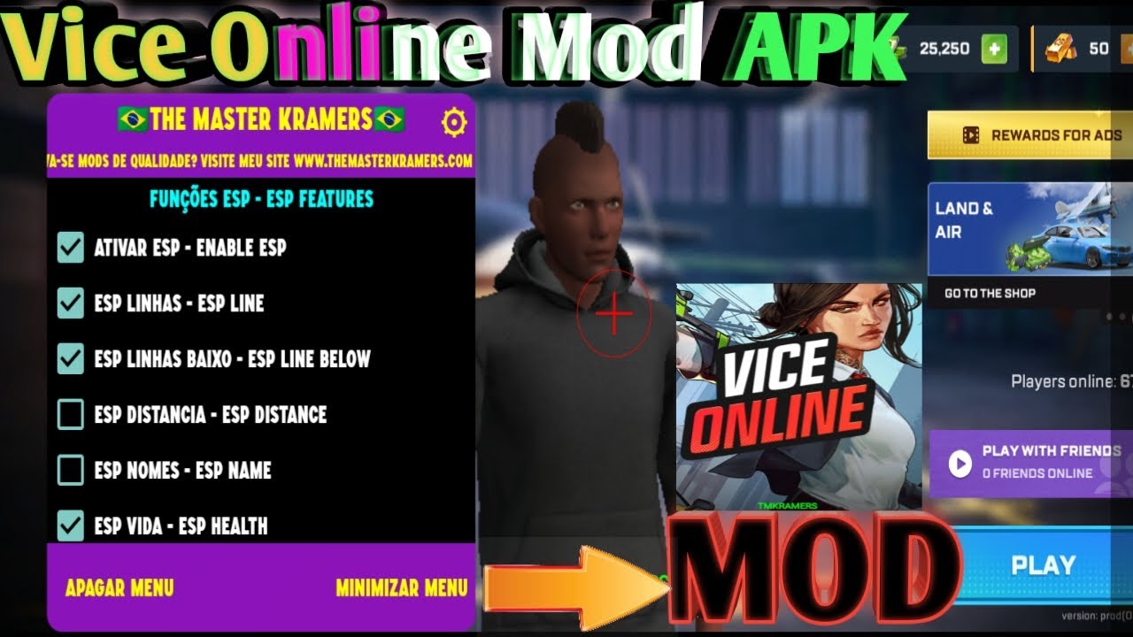 Download Vice Online MOD APK v0.11.3 (Ad-free and rewarded) For Android