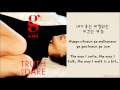 Ga in truth or dare    hangulromanizedenglish sub lyrics