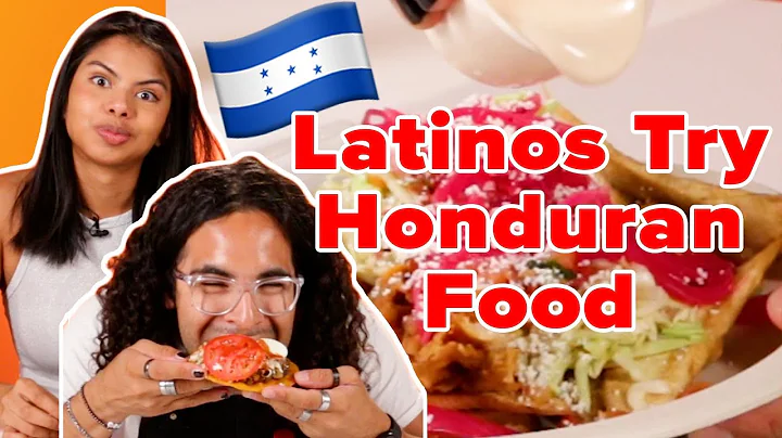 Scopri la deliziosa cucina honduregna con Latinos che la provano per la prima volta!