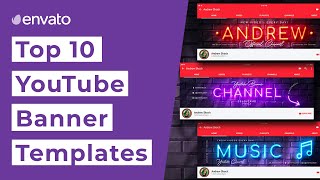 50 Creative Youtube Banner Templates