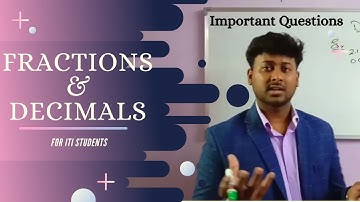 Fractions to Decimals & Decimals to Fractions | Lecture-4 | Workshop calculation and science by ni30