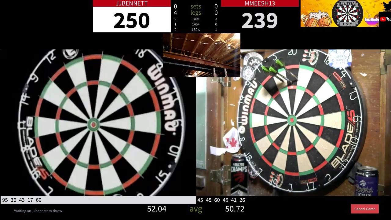 Live Darts! cam Darts Live YouTube