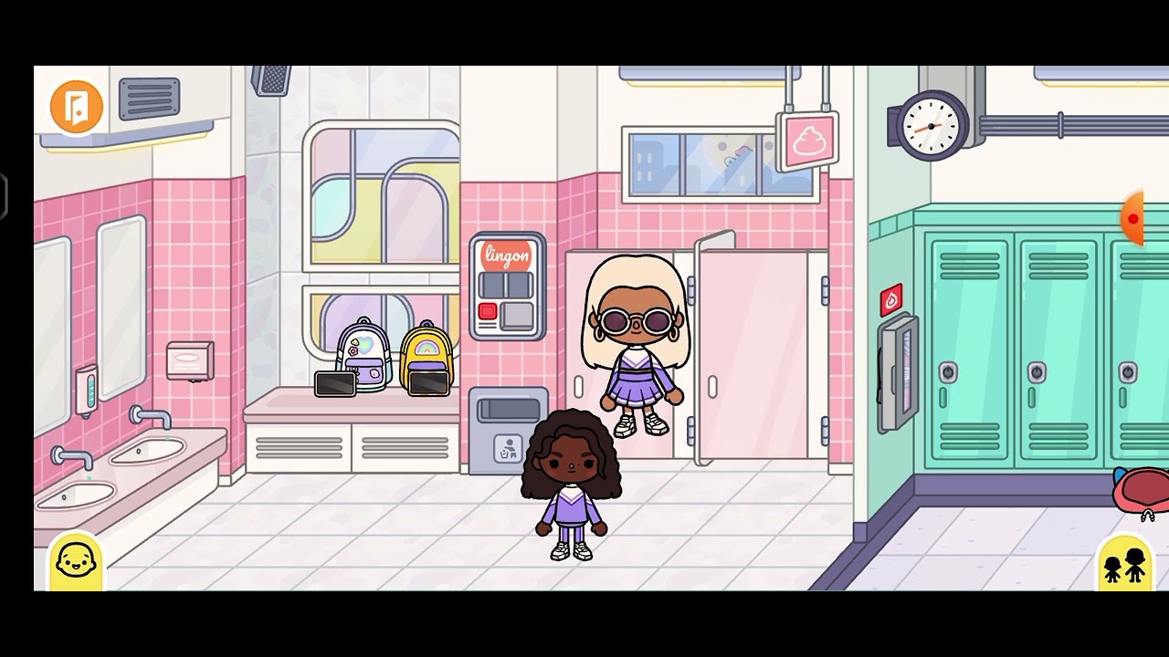 TOCA LIFE WORLD - Elena i njena drugarica su zaključane u školi ( baba rosa ih je uplašila )