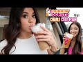 Trying NEW Charli Cold Foam Drink from DUNKIN'