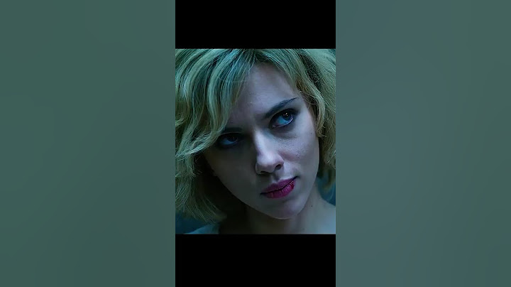 she was able to activate her hidden skills | Scarlett Johansson