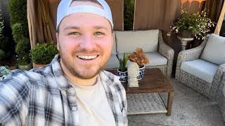 Shopping For The Patio! It Didn’t Go As Planned But I Love It! 🤩 || Visit Our Garden