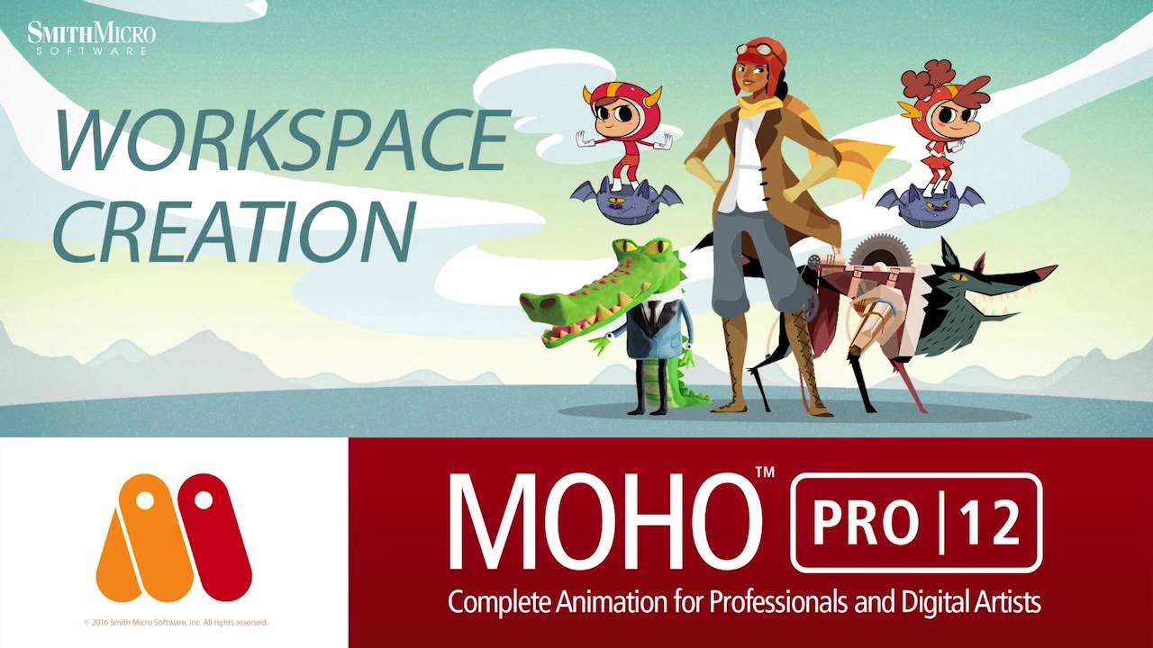 Moho Pro 12 (Anime Studio) - Workspace Creation Tutorial - YouTube